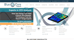 Desktop Screenshot of bluecoreheatsinks.com